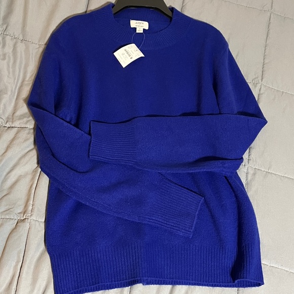 J. Crew Factory Women's Crewneck Sweater In Extra Soft Yarn - Picture 2 of 9